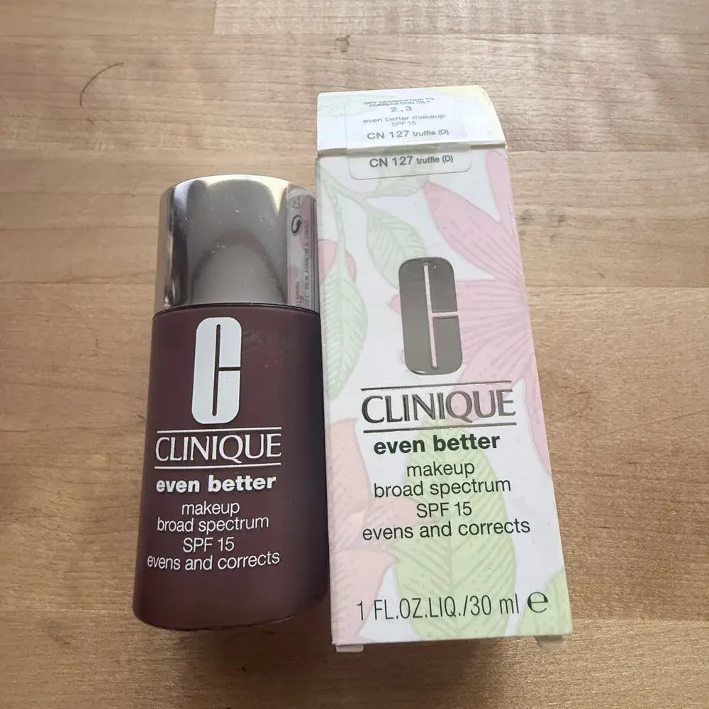 Clinique Even Better Makeup Foundation CN 127 Truffle D SPF 15 1oz New